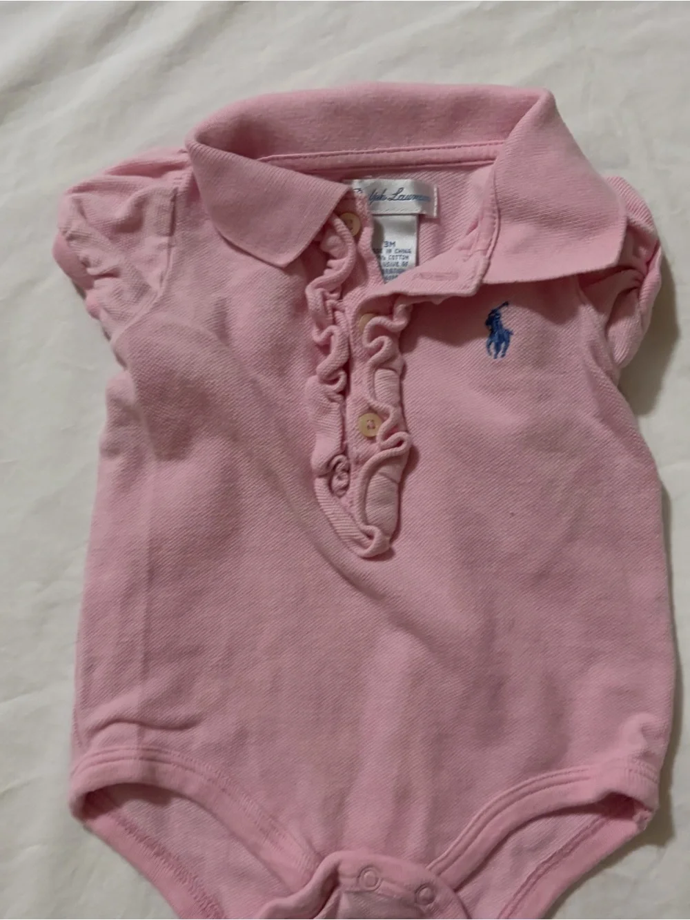4/$20 Ralph Lauren one piece 3 month